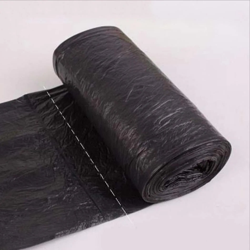1 Roll 50x60cm Disposable Garbage Bag Household Black Plastic Trash Bags Convenient Environmental Garbage Bags For Kitchen Home