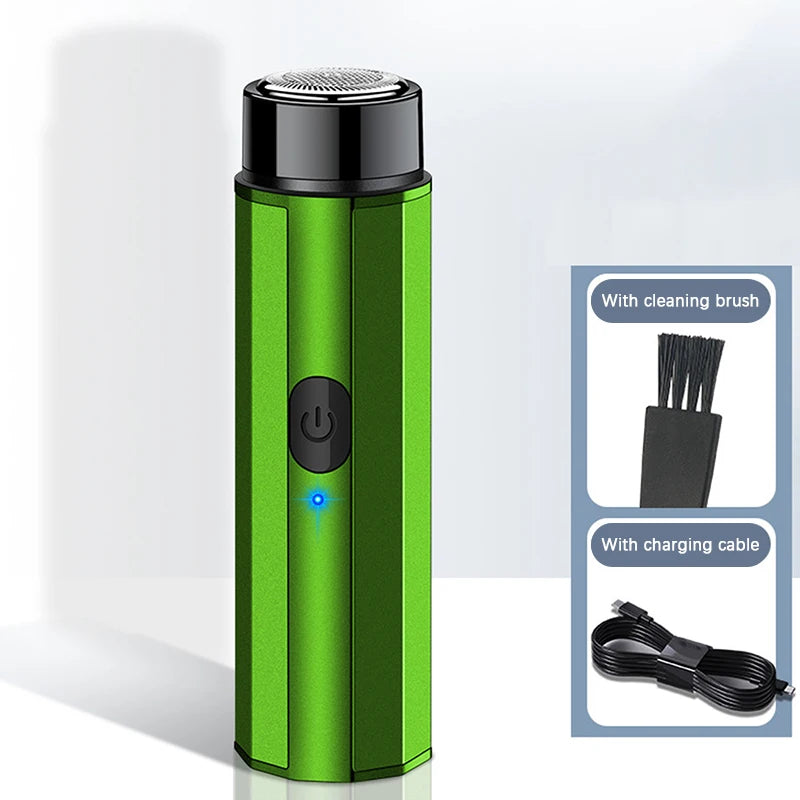 Mini Electric Shaver For Men Portable Electric Razor Beard Knife USB Charging Men's Shavers Face Body Razor Shaving Machine