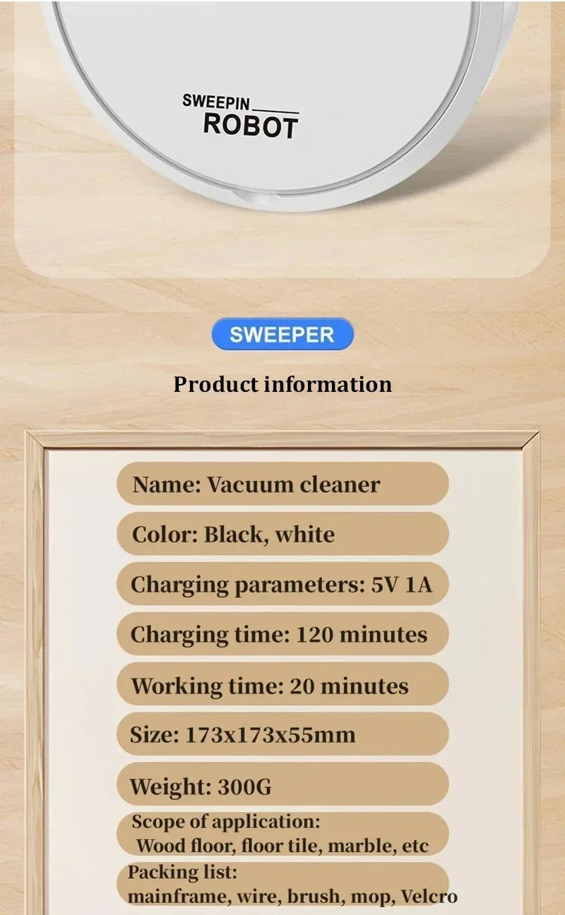 Xiaomi 3 in 1 Smart Sweeping Robot 4000Pa Vacuum Cleaner Strong Suction Easy To Use Floors Pet Hair Silent Home Cleaning Machine
