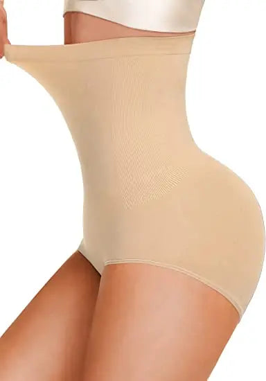 High Waist Tummy Control Panties Women Thong Panty Shaper Slimming Underwear Butt Lifter Belly Shaping Cincher Brief Underpants