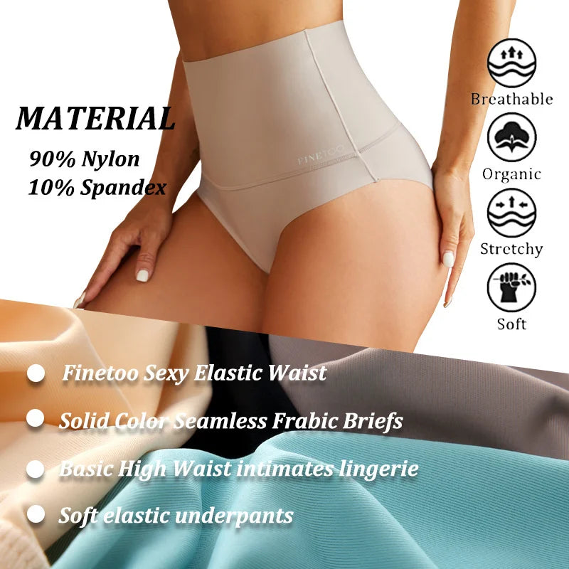 High Elastic Seamless Briefs Women Butt Lifter Panties Tummy Control Slimming Underwear Female Sexy Lingerie Large Size S-3XL