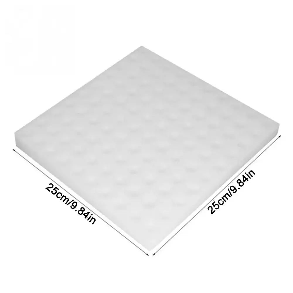 100Pcs/steet Soilless Hydroponic Seedling Sponges Nursery Pots Vegetable Planting Square Seedling Sponge Blocks Garden Accessori