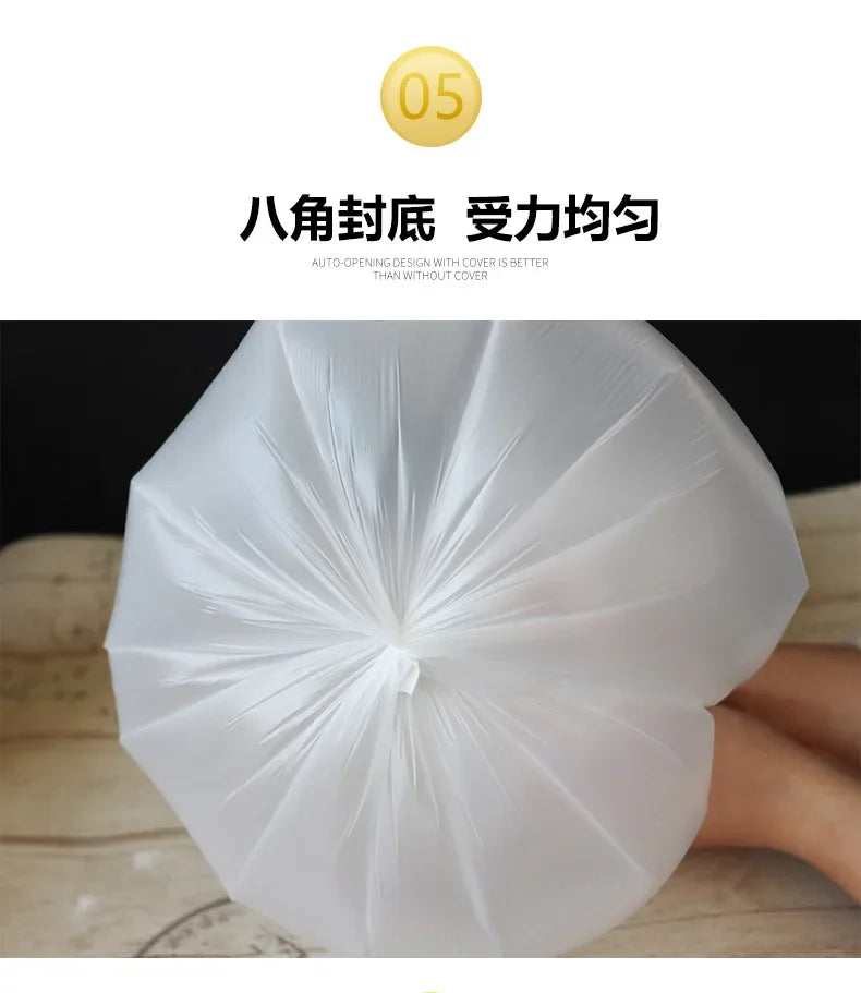 100pcs Biodegradable garbage bags classified disposable cleaning kitchen Starch Degradable Trash Bags environmental