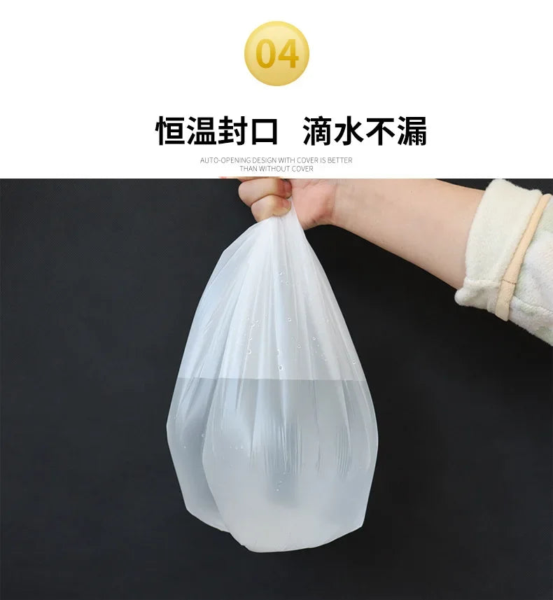 100pcs Biodegradable garbage bags classified disposable cleaning kitchen Starch Degradable Trash Bags environmental