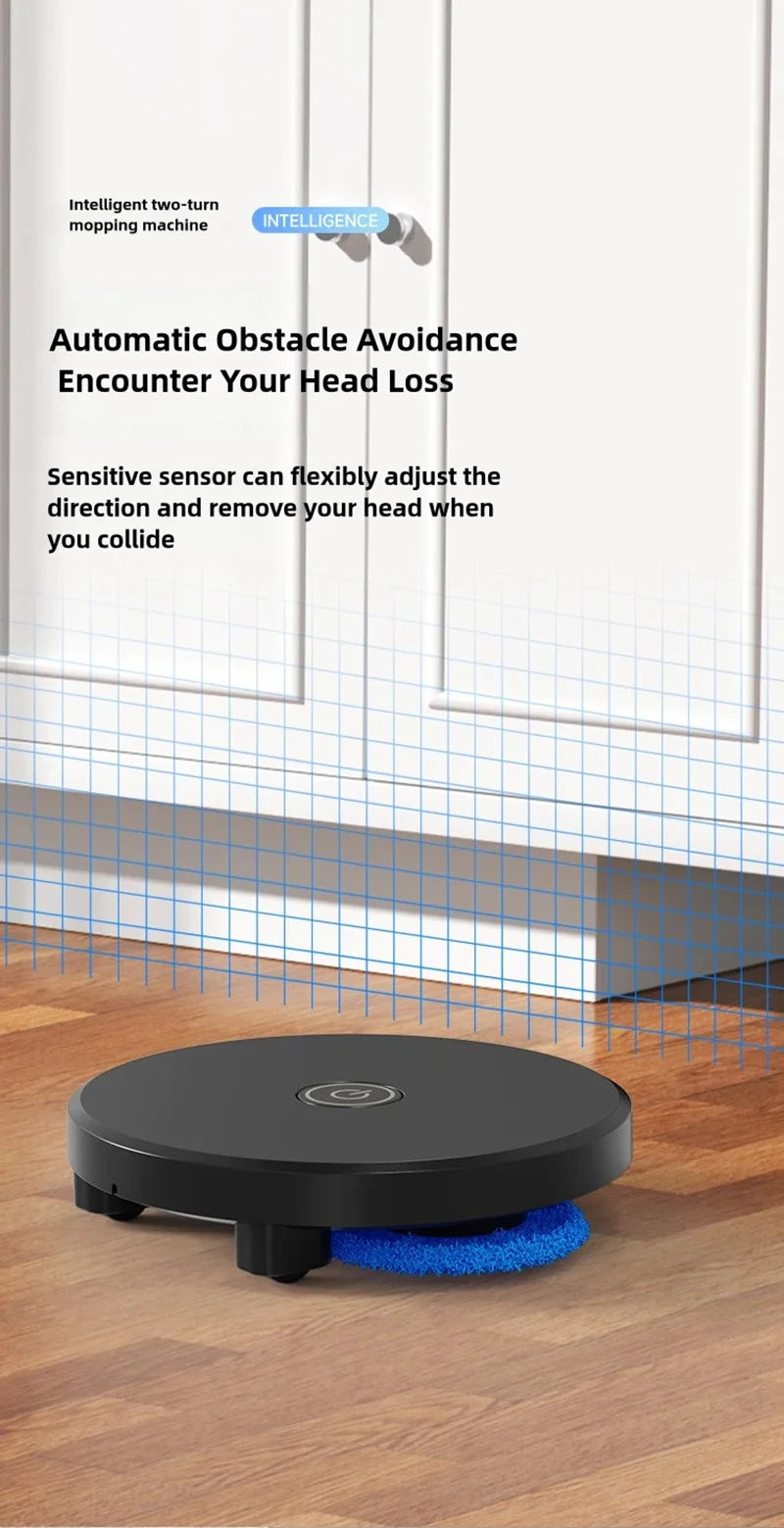 Xiaomi 3-in-1 Smart Sweeping Robot Double-turn Silent Vacuum Cleaner Sweep Mop Brush Multi-function 4000Pa Home Mopping Machine