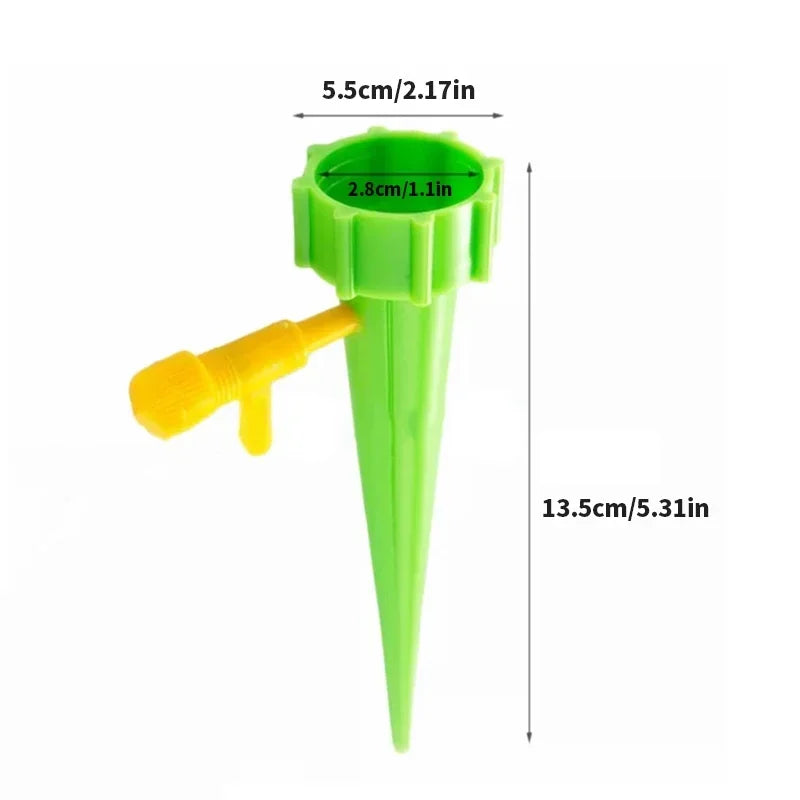 Automatic Drip Irrigation System Self Watering Spike for Flower Plants Greenhouse Garden Adjustable Auto Water Dripper Device