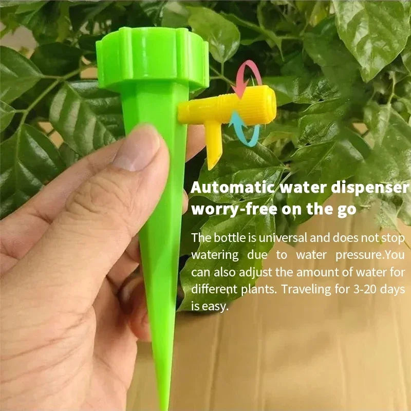 Automatic Drip Irrigation System Self Watering Spike for Flower Plants Greenhouse Garden Adjustable Auto Water Dripper Device