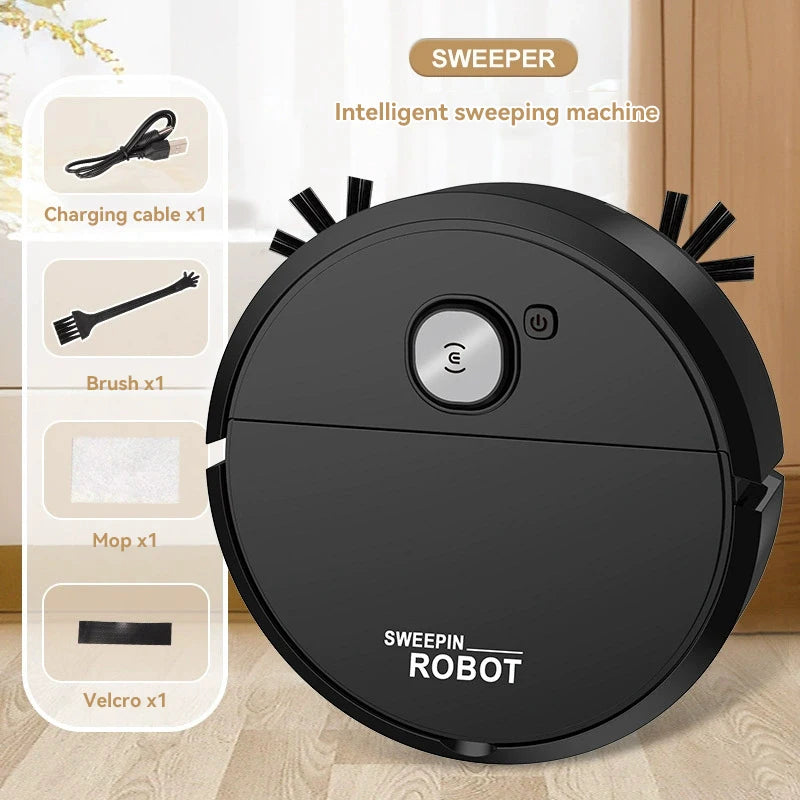 Xiaomi 3 in 1 Smart Sweeping Robot 4000Pa Vacuum Cleaner Strong Suction Easy To Use Floors Pet Hair Silent Home Cleaning Machine