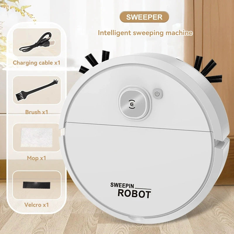 Xiaomi 3 in 1 Smart Sweeping Robot 4000Pa Vacuum Cleaner Strong Suction Easy To Use Floors Pet Hair Silent Home Cleaning Machine