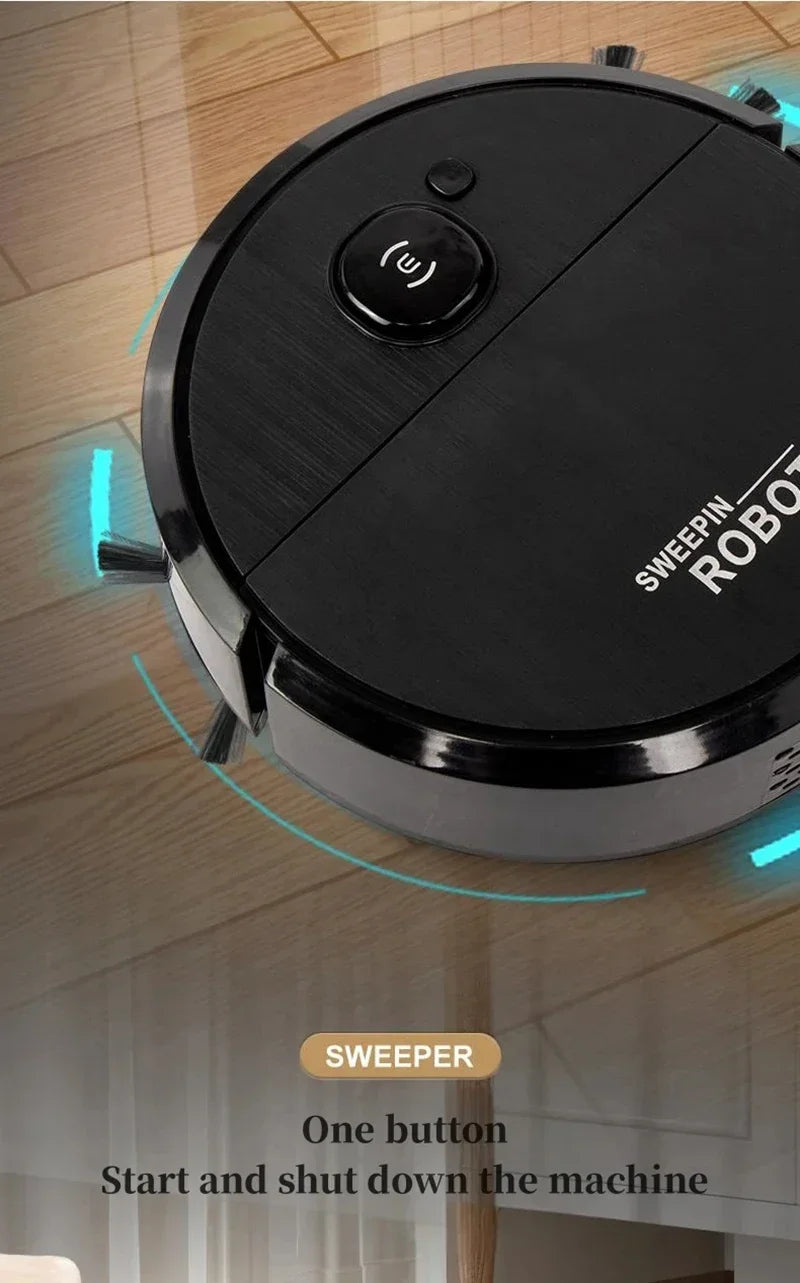 Xiaomi 3 in 1 Smart Sweeping Robot 4000Pa Vacuum Cleaner Strong Suction Easy To Use Floors Pet Hair Silent Home Cleaning Machine