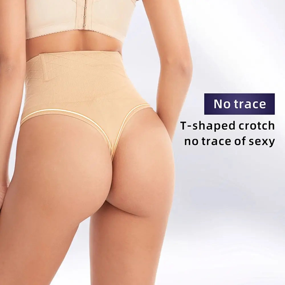 Women Sexy High Waist Thong Shaper Tummy Reducer Slimming Control Panties Butt Lifter Lingeries Shapewear Fajas